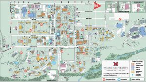 Map Oxford Ohio Ohio State University Maps Oxford Campus Maps Miami University