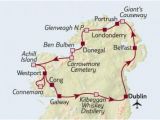 Map Portrush northern Ireland Into the north Zusatzlich Im Programm
