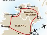 Map Portrush northern Ireland northern Ireland the atlantic Coast Ireland Goway