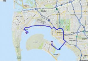 Map Quest California Driving Directions From 2051 Shelter island Dr San Diego