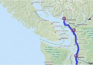 Map Quest Michigan California to Vancouver Canada Mapquest Traveling Road Trip