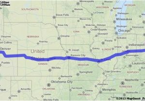 Map Quest Ohio Driving Directions From Columbus Ohio 43235 to Denver Colorado