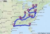 Map Quest Ohio Driving Directions From Olean New York to Jacksonville Florida