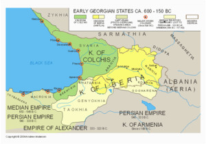 Map Republic Of Georgia Military History Of Georgia Wikipedia