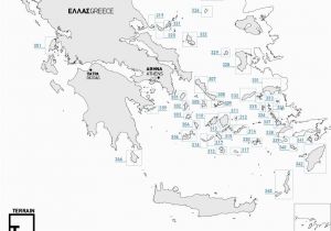 Map Rota Spain Terrain Maps Wanderkarten Fur Griechenland Das