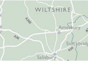 Map Salisbury England Stonehenge English Heritage