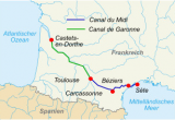 Map Sete France Canal Du Midi Wikipedia