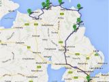 Map Shannon Ireland Causeway Coastal Route the World S Prettiest Drive