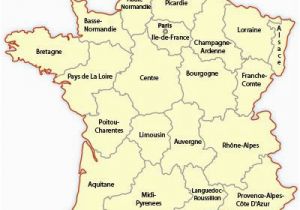 Map Showing Regions Of France Regional Map Of France Europe Travel
