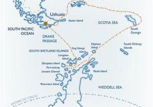 Map south Georgia island Classic south Georgia