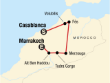 Map Spain and Morocco Morocco Kasbahs