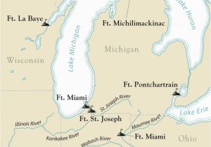 Map St Joseph Michigan Articles Encyclopedie Du Patrimoine Culturel De L Amerique