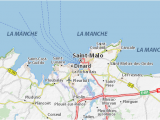 Map St Malo France Saint Malo Map Detailed Maps for the City Of Saint Malo Viamichelin