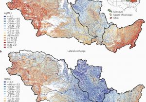 Map Testing Ohio Denitrification In the Mississippi River Network Controlled by Flow