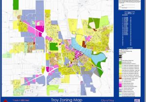 Map Troy Ohio City Of Troy