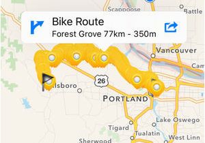Map Tualatin oregon Portland Cycling Map On the App Store