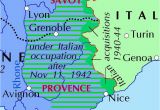 Map Vichy France File Italian Occupied France Jpg Wikimedia Commons