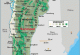 Map Wilmington Ohio Vermont Large Color Map Maps Vermont Mountain States United States