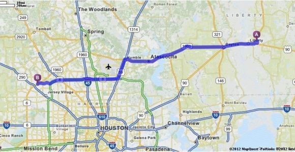 Mapquest Map Of Texas Driving Directions From Liberty Texas 77575 to 12353 Fm 1960 Rd W