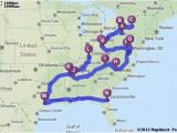 Mapquest Map Of Texas Driving Directions From Olean New York to Jacksonville Florida