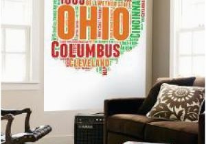 Maps Columbus Ohio Furniture Beautiful Maps Of Ohio Artwork for Sale Prints and Posters Art Com