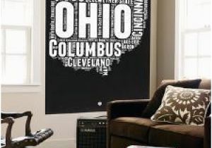 Maps Columbus Ohio Furniture Beautiful Maps Of Ohio Artwork for Sale Prints and Posters Art Com