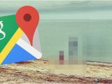 Maps.google.com France Google Maps Street View Creepy Sight Spotted On Beach In Russia