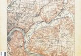 Maps Of Cincinnati Ohio Ohio Historical topographic Maps Perry Castaa Eda Map Collection