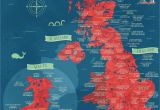Maps Of England and Scotland A Literal Map Of the Uk Welsh Things Map Of Britain Map