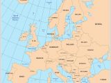 Maps Of Europe with Capitals 36 Intelligible Blank Map Of Europe and Mediterranean