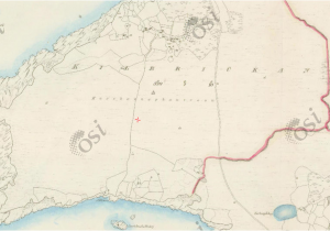 Maps Of Ireland for Sale Kilbreckan Killbrickan Cill Bhreacain Kilbrickan Cill Bhreacain