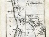 Maps Of Ireland Roads 1778 Taylor Skinner Antique Ireland Road Map 125 126