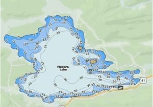 Maps Of Lake Michigan Medora Lake Fishing Map Us Mi 42 86 Nautical Charts App