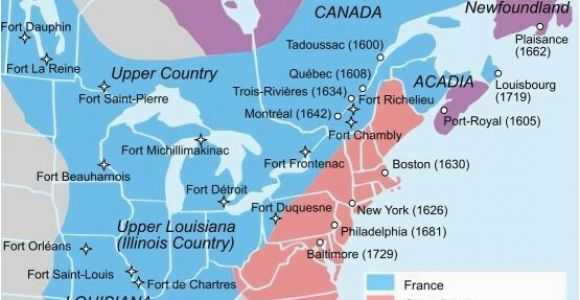 Maps Of New France 1700s New France Map Love French Teaching Resources