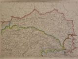 Maps Of north East England Austria north East 1863 Maps Storey S Ltd