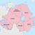 Maps Of northern Ireland with towns Counties Of northern Ireland Wikipedia