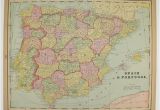 Maps Of Spain and Portugal Vintage Spain Map Portugal Holland Map Belgium Denmark Map