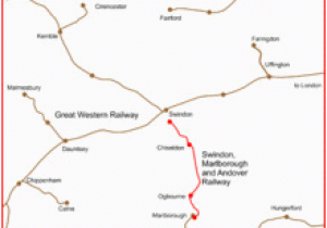 Marlborough England Map Midland and south Western Junction Railway Wikipedia