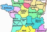 Massif Central France Map the Regions Of France