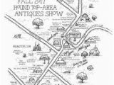 Mathis Texas Map Antiques Show Map Round top Register Fall 2017 Round top