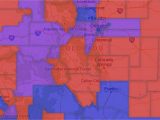 Mead Colorado Map Map Colorado Voter Party Affiliation by County