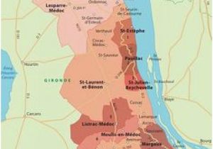Medoc France Map 239 Best Wine Related Maps Guides Images In 2017 French Wine