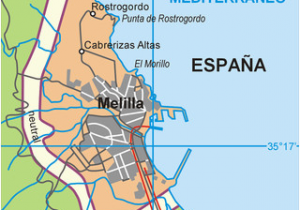 Melilla Spain Map Melilla Wikipedia