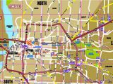 Memphis Tennessee On Us Map Memphis Map Map Of Memphis the Surrounding areas