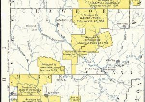 Mercer County Ohio Map Ancestor Tracks Mercer County