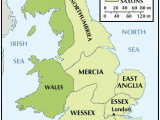Mercia England Map Old English En English European History Old social