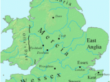 Mercia England Map Wiglaf Of Mercia Revolvy