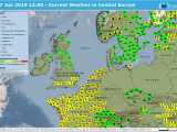 Meteo Europe Map Meteo Alemanya Austria La Neu Als Alps A Alemanya I A