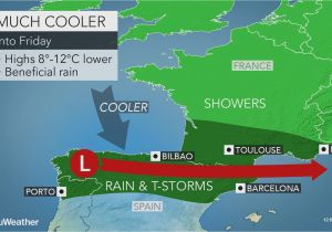 Meteo Europe Map Valencia Valencia Spain Three Day Weather forecast