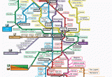 Metro Map Barcelona Spain Colour Barcelona Metro Map In English Download Print Pdf